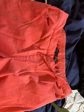 Isaac Mizrahi Live! Women's Coral Pull-On Crop Pants 10P